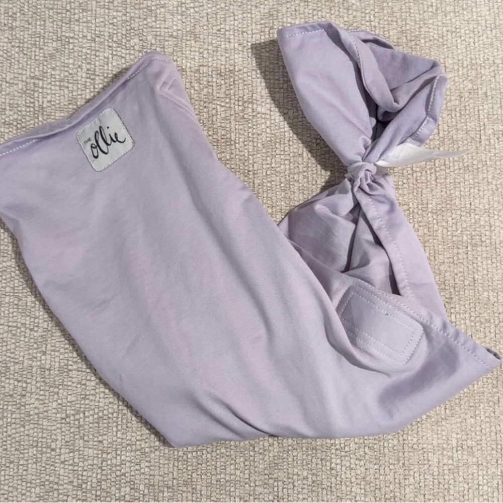 Ollie Lavender Swaddle Blanket
